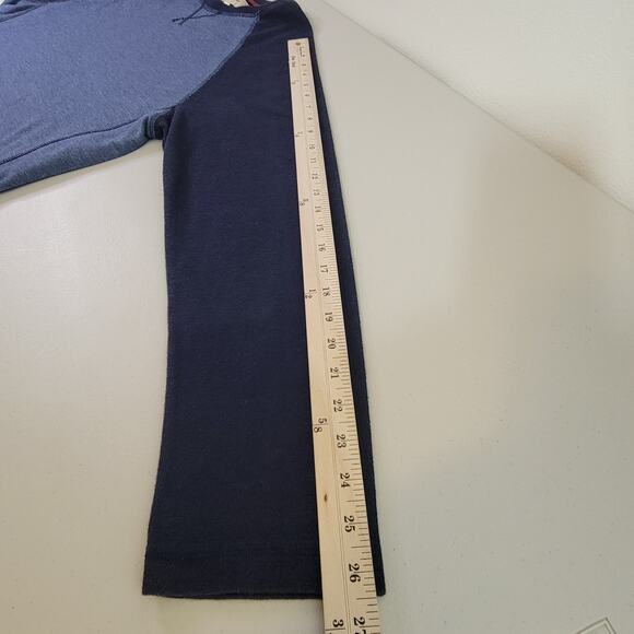 Tommy Bahama Men's Two-Tone Blue Crewneck‎ Jersey Long Sleeve Shirt Size Large - Picture 10 of 11